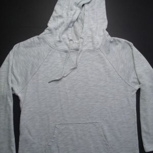 Calvin Klein Spell Out Mens XL Heather Grey Hoodie